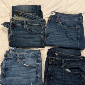 Kut from the Kloth Women's Classic Blue Straight Leg Jeans